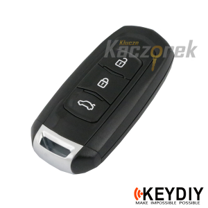 Keydiy 681 - ZB45-3 (Black) - klucz surowy - pilot